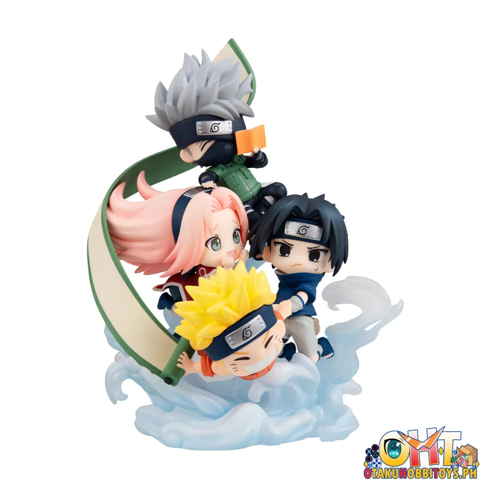 Figunity Naruto Shippuden Gather Here Team 7! With Gift Scale Figure