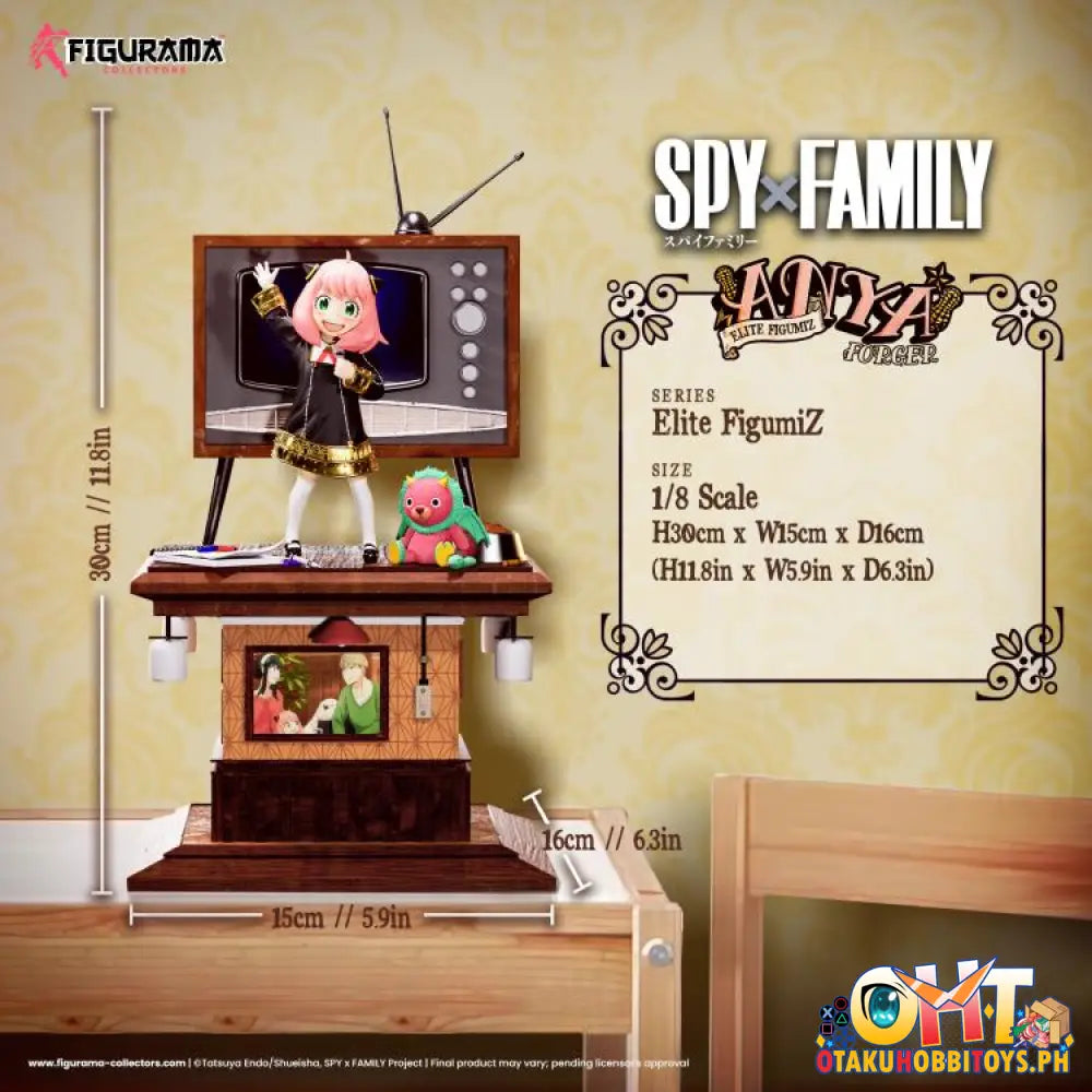 Figurama Collectors Spy X Family Elite Figumiz Statues 1/8 The Forger Family Limited Edition Statue
