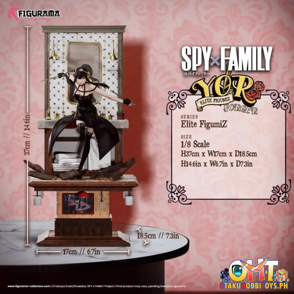 Figurama Collectors Spy X Family Elite Figumiz Statues 1/8 The Forger Family Limited Edition Statue