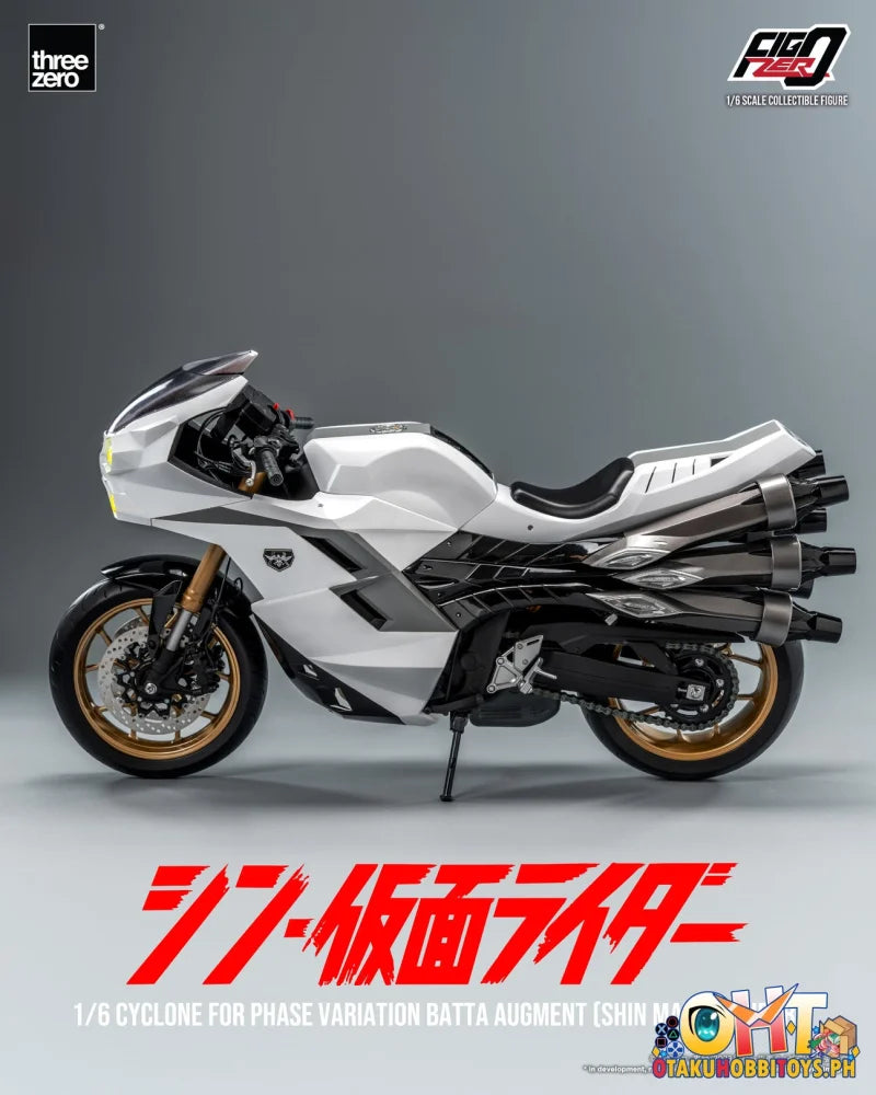 Figzero 1/6 Cyclone For Phase Variation Batta Augment (Shin Masked Rider) Articulated Figure