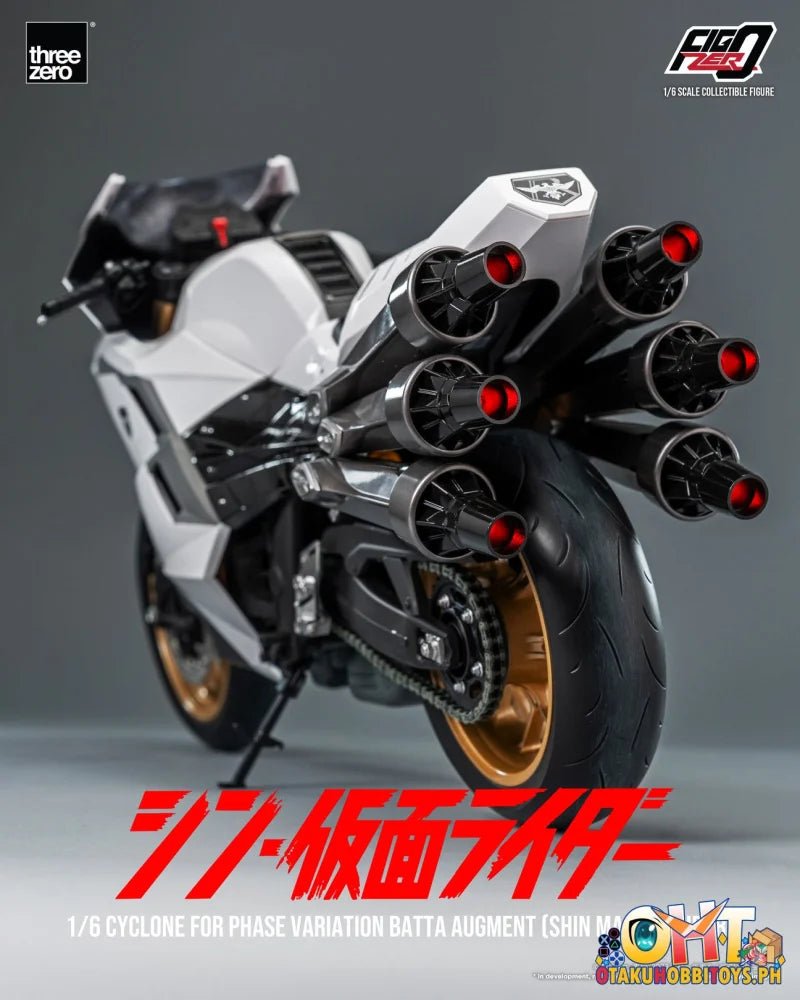 Figzero 1/6 Cyclone For Phase Variation Batta Augment (Shin Masked Rider) Articulated Figure