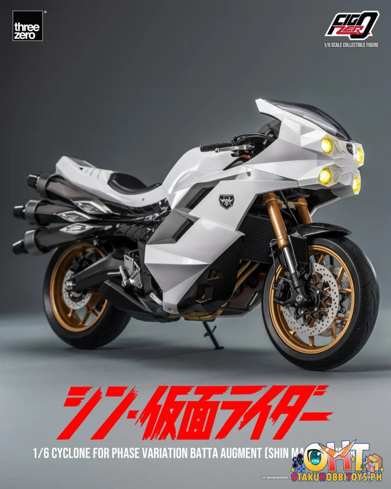 Figzero 1/6 Cyclone For Phase Variation Batta Augment (Shin Masked Rider) Articulated Figure