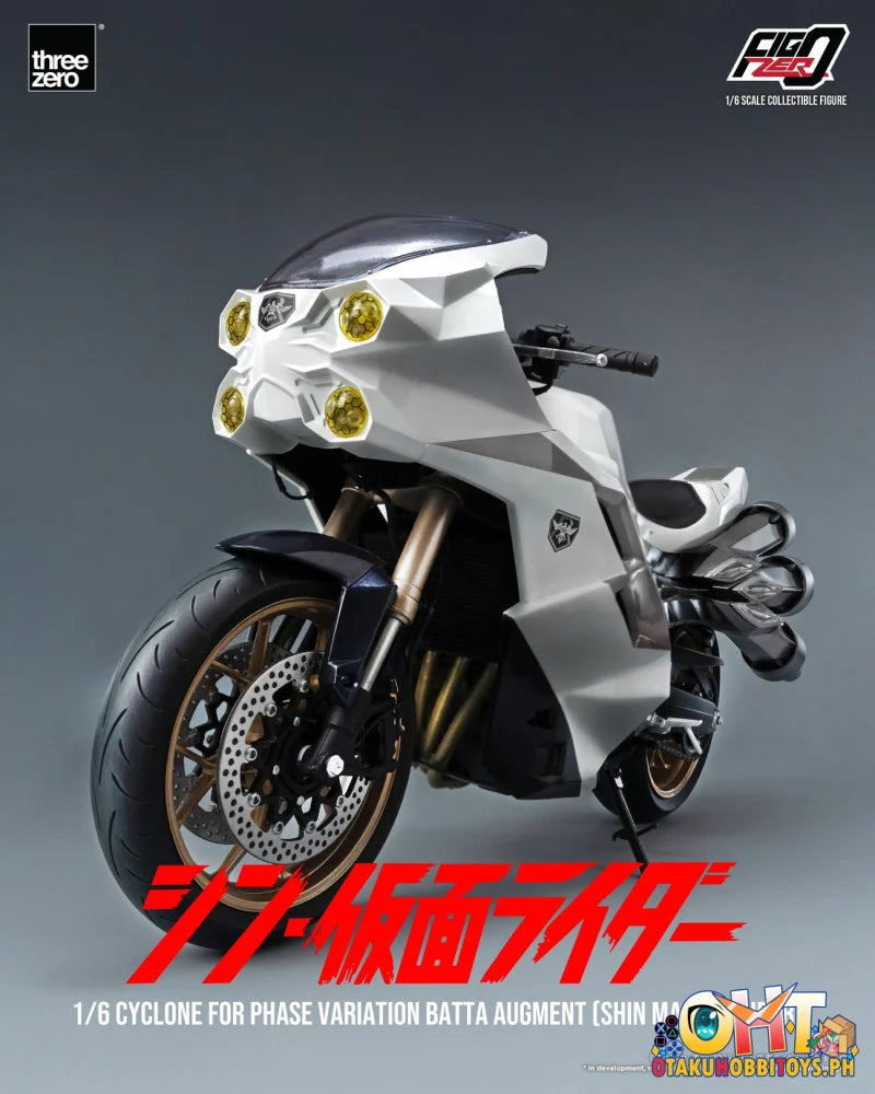 Figzero 1/6 Cyclone For Phase Variation Batta Augment (Shin Masked Rider) Articulated Figure