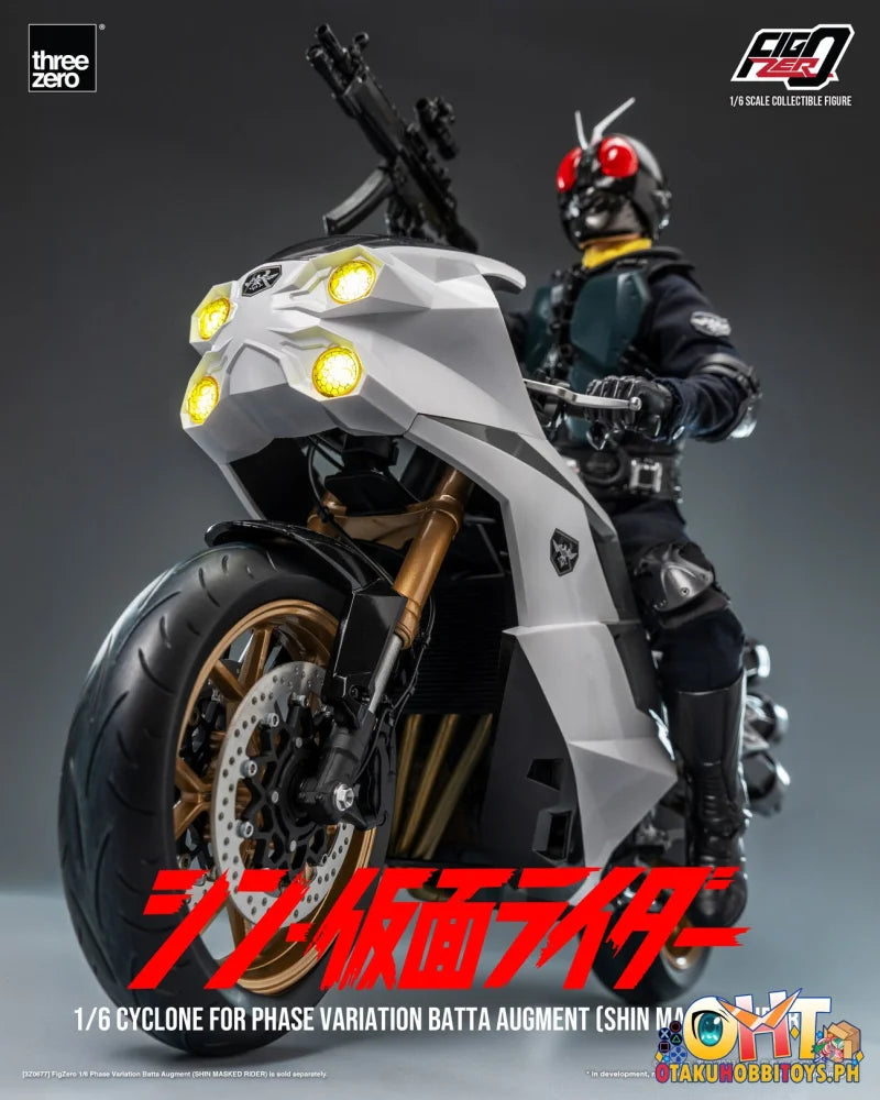 Figzero 1/6 Cyclone For Phase Variation Batta Augment (Shin Masked Rider) Articulated Figure