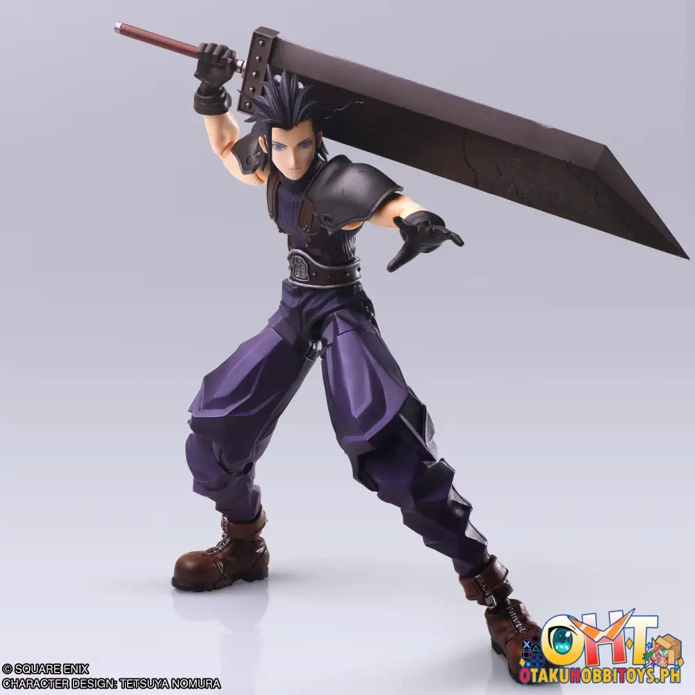 Final Fantasy Vii Bring Arts Action Figure: Zack Fair Articulated Figure