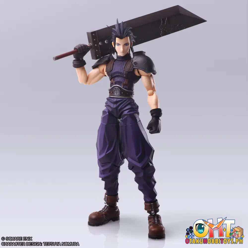 Final Fantasy Vii Bring Arts Action Figure: Zack Fair Articulated Figure