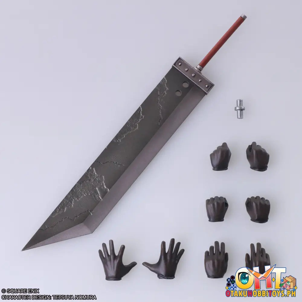Final Fantasy Vii Bring Arts Action Figure: Zack Fair Articulated Figure