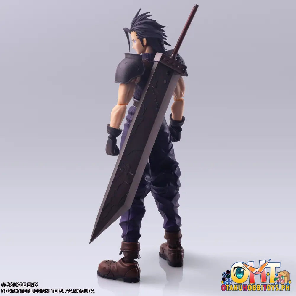 Final Fantasy Vii Bring Arts Action Figure: Zack Fair Articulated Figure