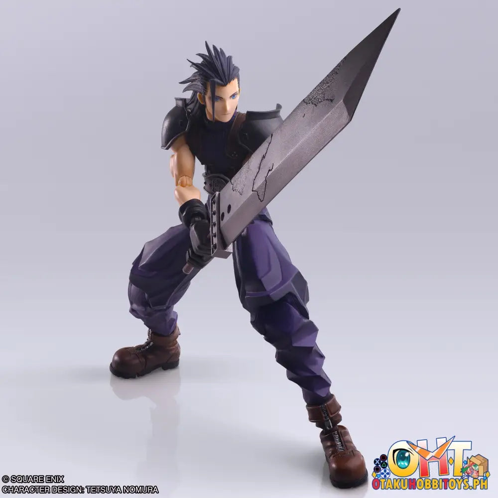 Final Fantasy Vii Bring Arts Action Figure: Zack Fair Articulated Figure