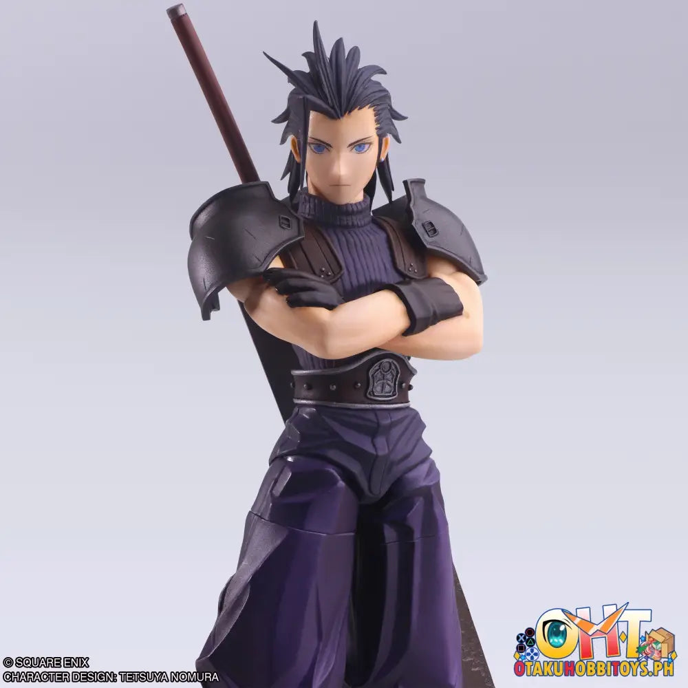 Final Fantasy Vii Bring Arts Action Figure: Zack Fair Articulated Figure