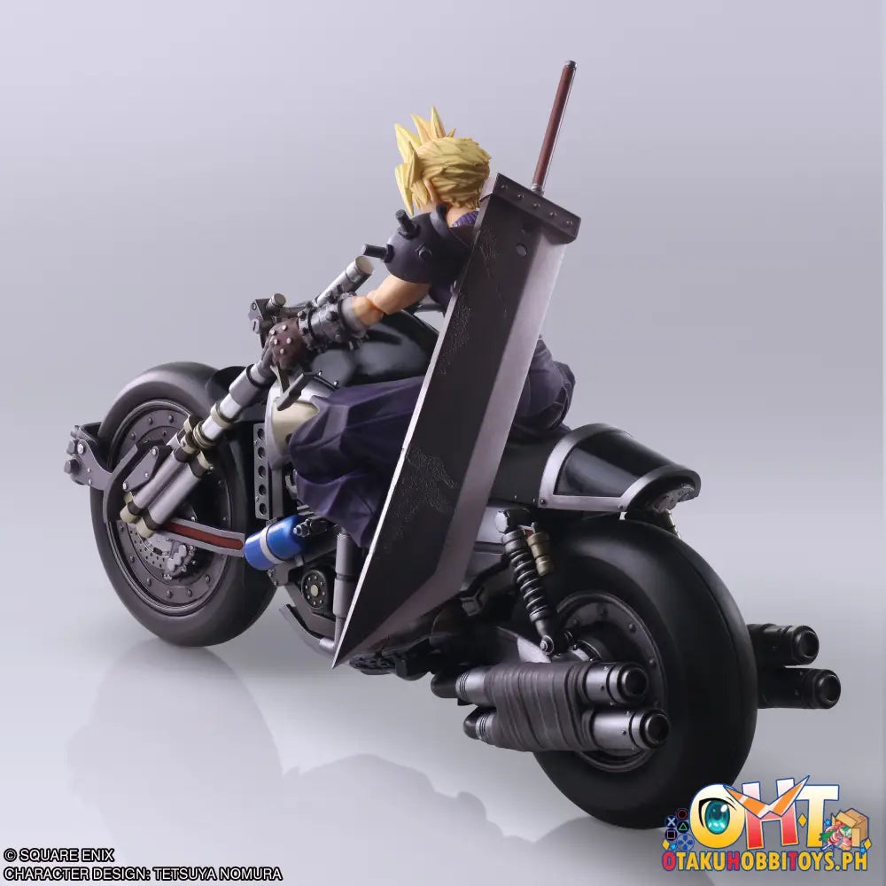 Final Fantasy Vii Bring Arts Cloud Strife & Hardy-Daytona Articulated Figure