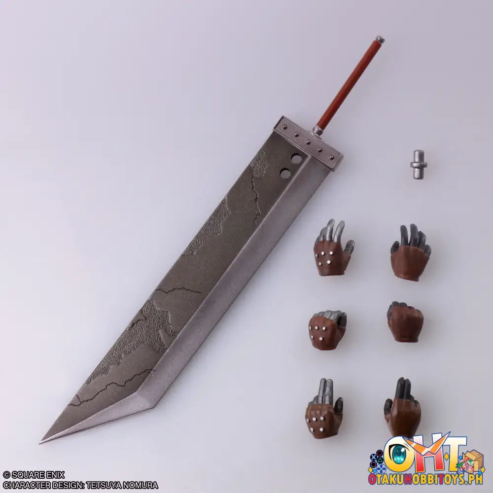 Final Fantasy Vii Bring Arts Cloud Strife & Hardy-Daytona Articulated Figure