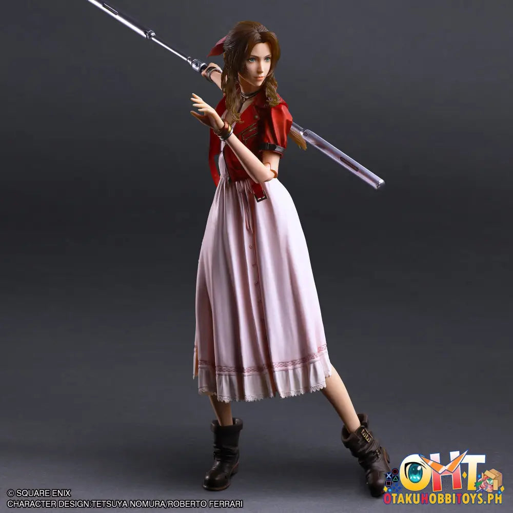 Final Fantasy Vii Rebirth Play Arts-Kai Action Figure: Aerith Gainsborough Articulated Figure