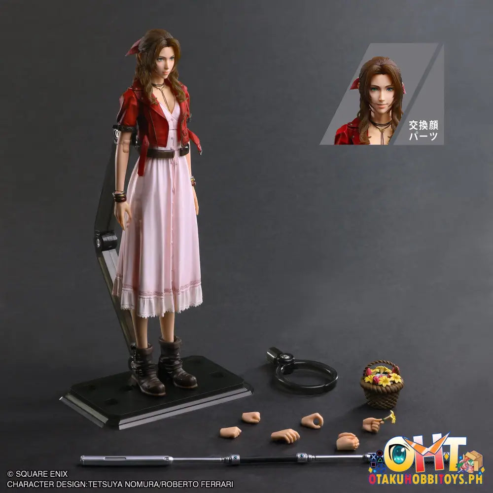 Final Fantasy Vii Rebirth Play Arts-Kai Action Figure: Aerith Gainsborough Articulated Figure