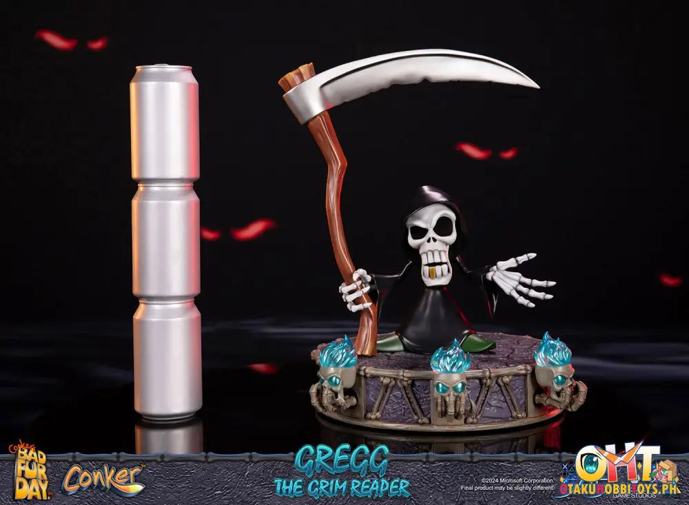 First4Figures Conker’s Bad Fur Day - Gregg The Grim Reaper Scale Figure