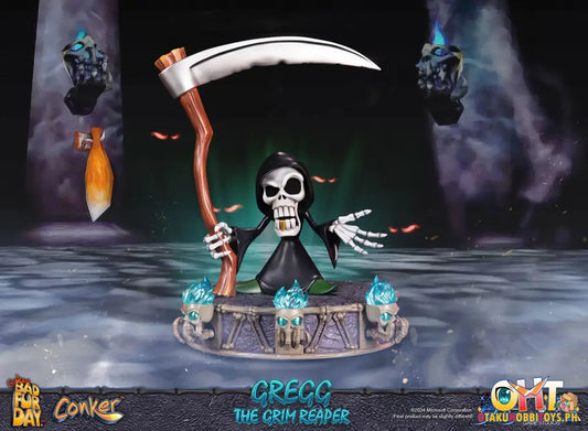First4Figures Conker’s Bad Fur Day - Gregg The Grim Reaper Scale Figure