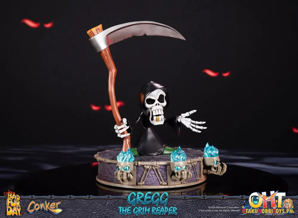 First4Figures Conker’s Bad Fur Day - Gregg The Grim Reaper Scale Figure