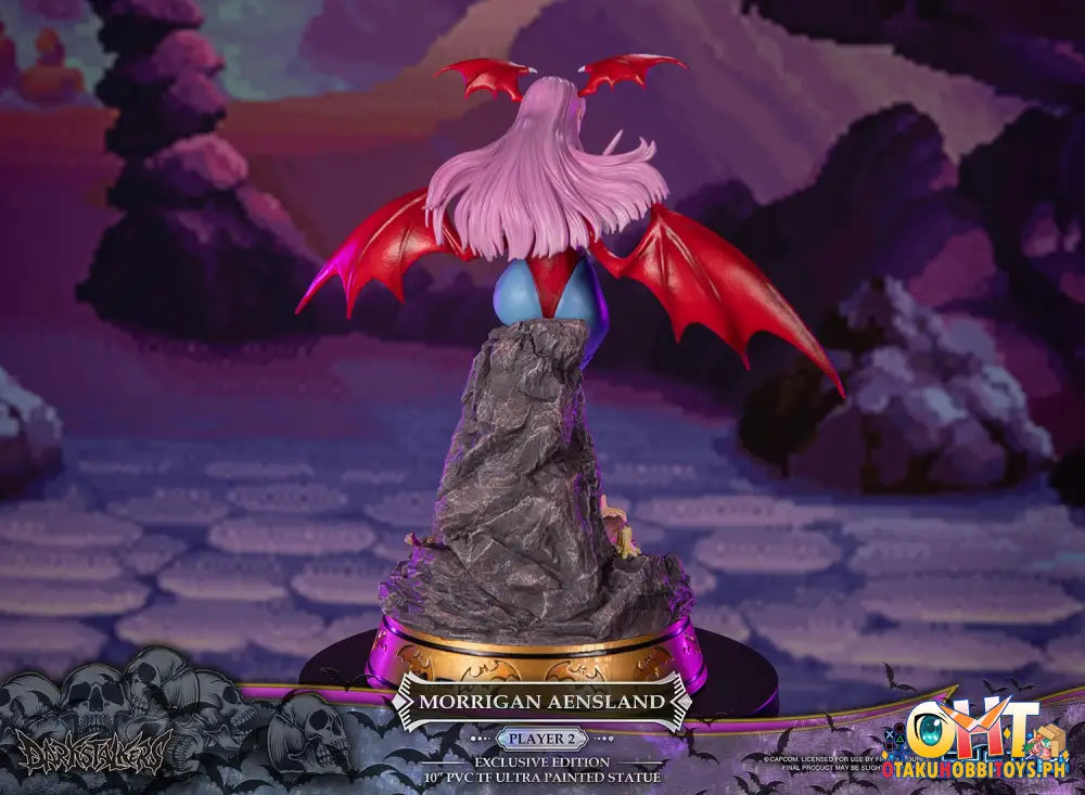 First4Figures Darkstalkers Morrigan Aensland Player 2 Exclusive Edition [Pvc Tf Ultra] Scale Figure