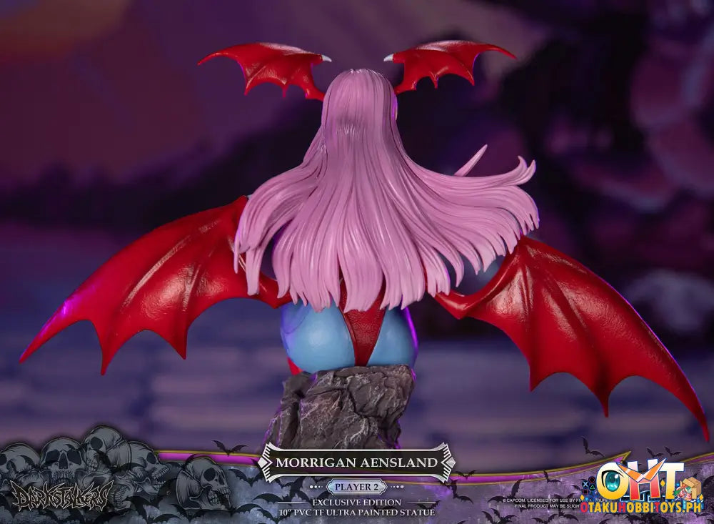 First4Figures Darkstalkers Morrigan Aensland Player 2 Exclusive Edition [Pvc Tf Ultra] Scale Figure