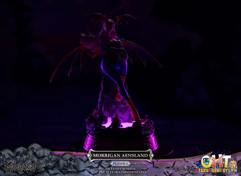 First4Figures Darkstalkers Morrigan Aensland Player 2 Exclusive Edition [Pvc Tf Ultra] Scale Figure