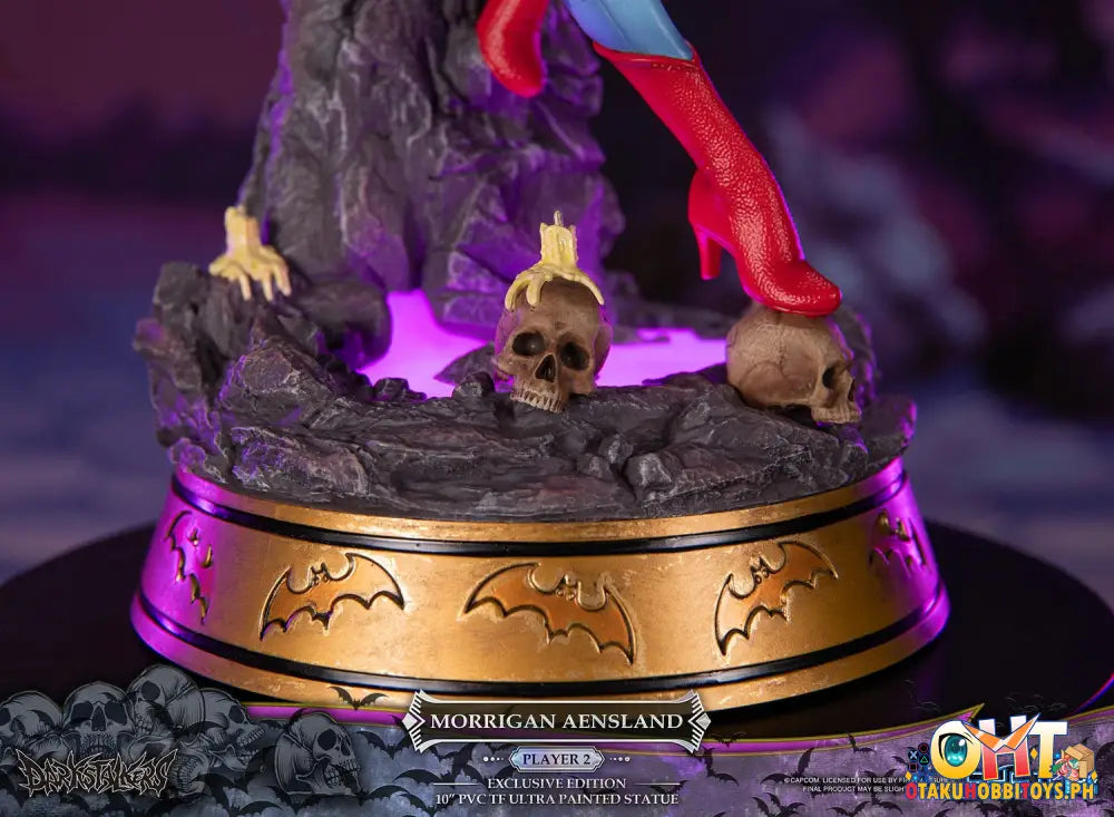First4Figures Darkstalkers Morrigan Aensland Player 2 Exclusive Edition [Pvc Tf Ultra] Scale Figure