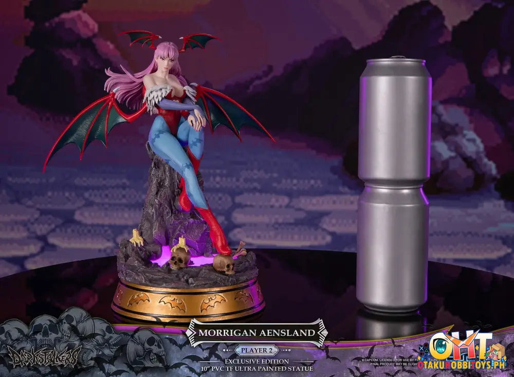 First4Figures Darkstalkers Morrigan Aensland Player 2 Exclusive Edition [Pvc Tf Ultra] Scale Figure