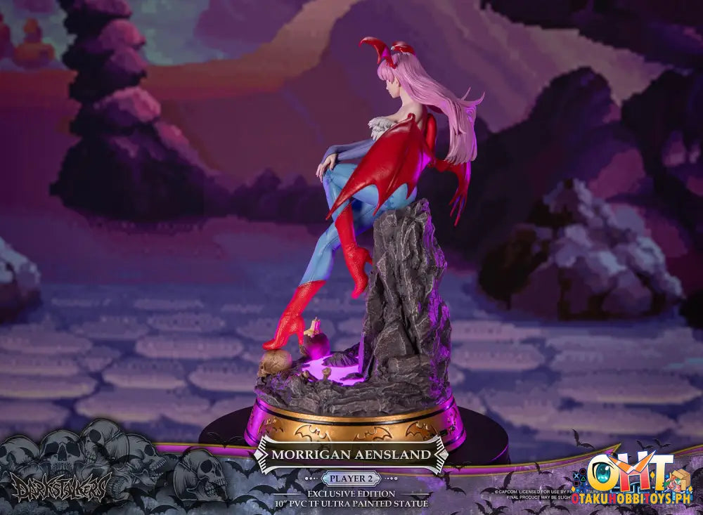 First4Figures Darkstalkers Morrigan Aensland Player 2 Exclusive Edition [Pvc Tf Ultra] Scale Figure