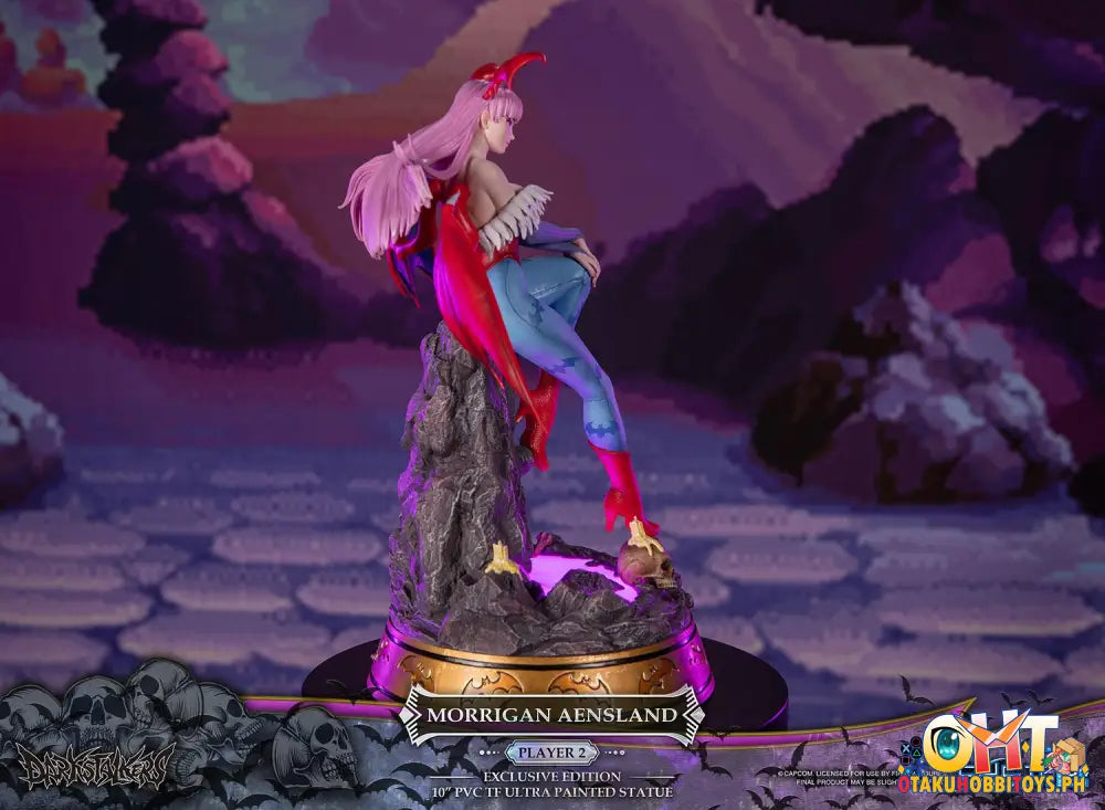 First4Figures Darkstalkers Morrigan Aensland Player 2 Exclusive Edition [Pvc Tf Ultra] Scale Figure