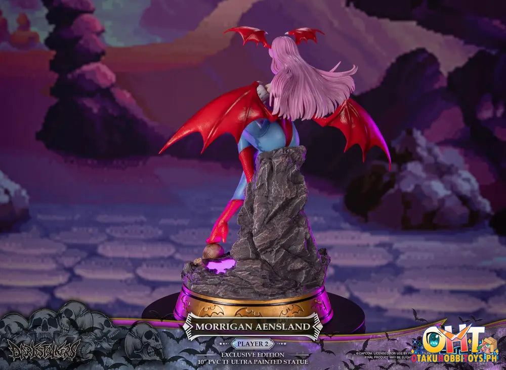 First4Figures Darkstalkers Morrigan Aensland Player 2 Exclusive Edition [Pvc Tf Ultra] Scale Figure