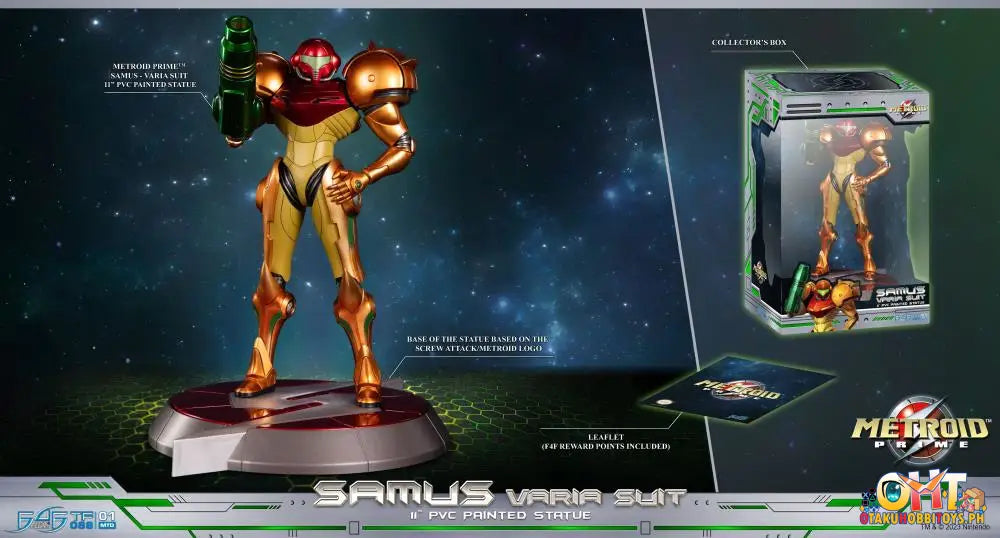 First4Figures Metroid Prime - Samus Varia Suit [Standard Edition] Scale Figure