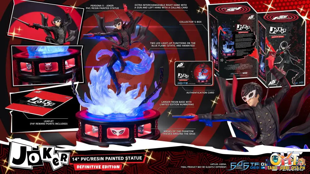 First4Figures Persona 5 - Joker Pvc [Definitive Edition] Scale Figure