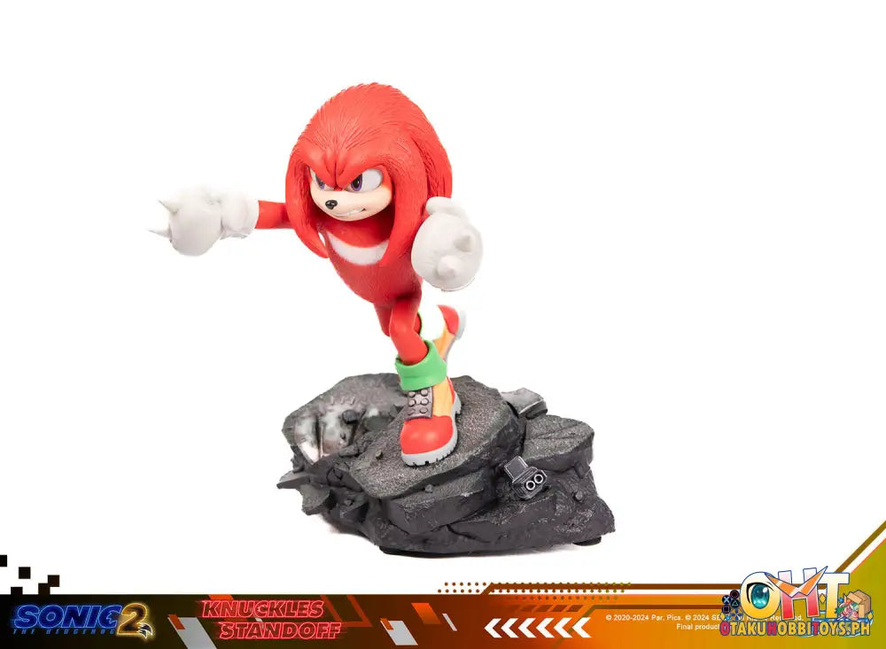 First4Figures Sonic The Hedgehog 2 - Knuckles Standoff Scale Figure