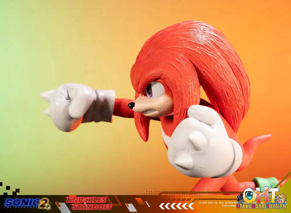 First4Figures Sonic The Hedgehog 2 - Knuckles Standoff Scale Figure