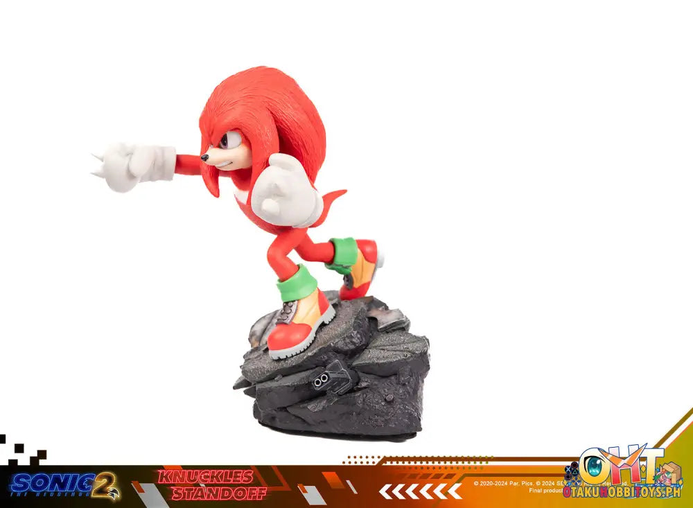 First4Figures Sonic The Hedgehog 2 - Knuckles Standoff Scale Figure