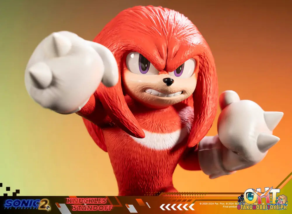First4Figures Sonic The Hedgehog 2 - Knuckles Standoff Scale Figure