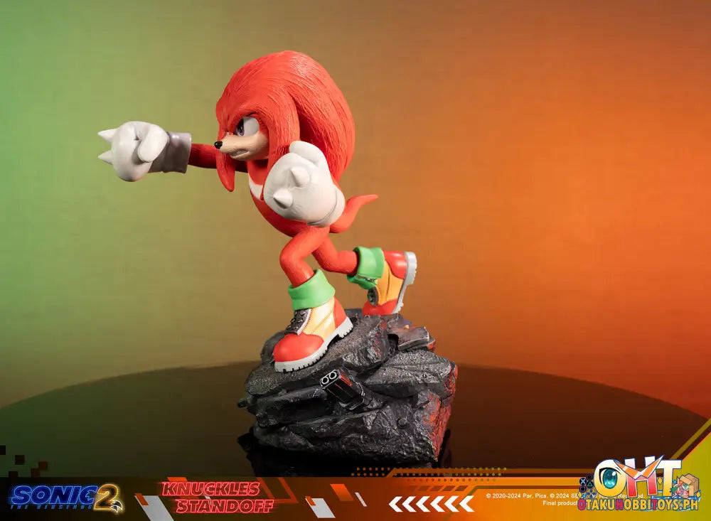 First4Figures Sonic The Hedgehog 2 - Knuckles Standoff Scale Figure