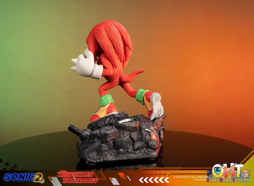 First4Figures Sonic The Hedgehog 2 - Knuckles Standoff Scale Figure