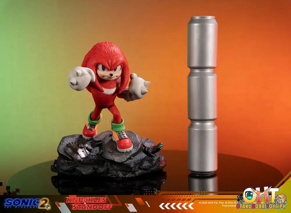 First4Figures Sonic The Hedgehog 2 - Knuckles Standoff Scale Figure