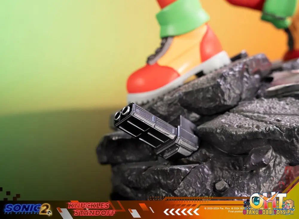 First4Figures Sonic The Hedgehog 2 - Knuckles Standoff Scale Figure