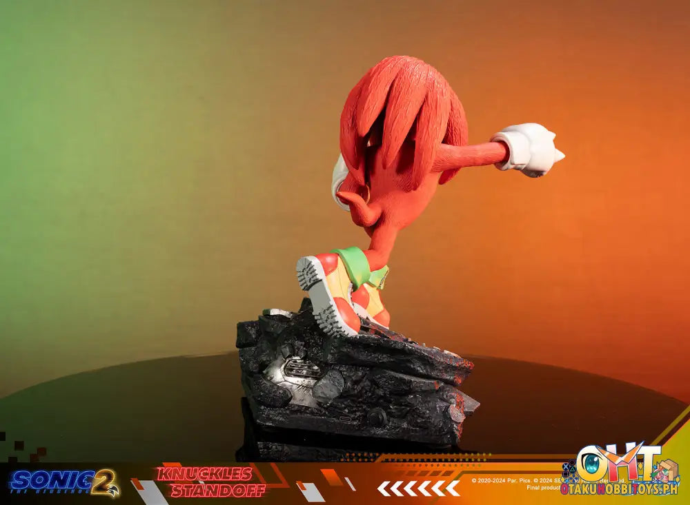 First4Figures Sonic The Hedgehog 2 - Knuckles Standoff Scale Figure