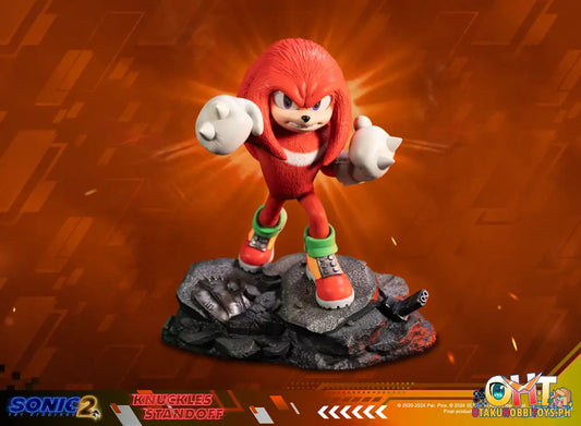 First4Figures Sonic The Hedgehog 2 - Knuckles Standoff Scale Figure
