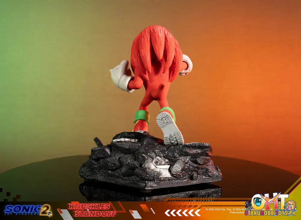 First4Figures Sonic The Hedgehog 2 - Knuckles Standoff Scale Figure