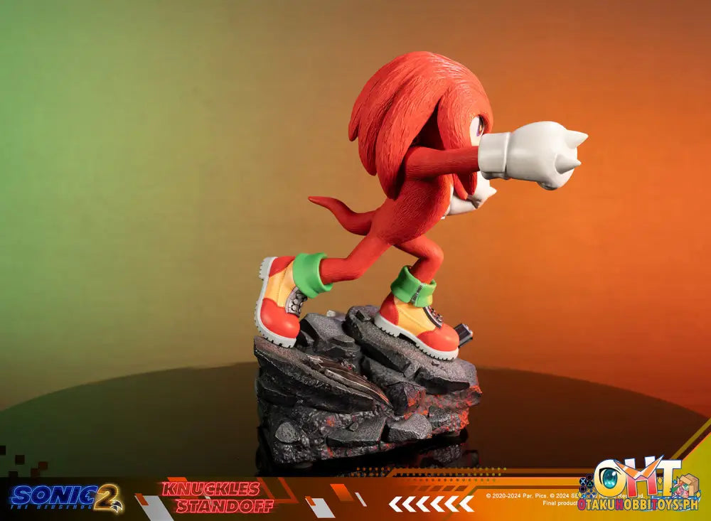 First4Figures Sonic The Hedgehog 2 - Knuckles Standoff Scale Figure