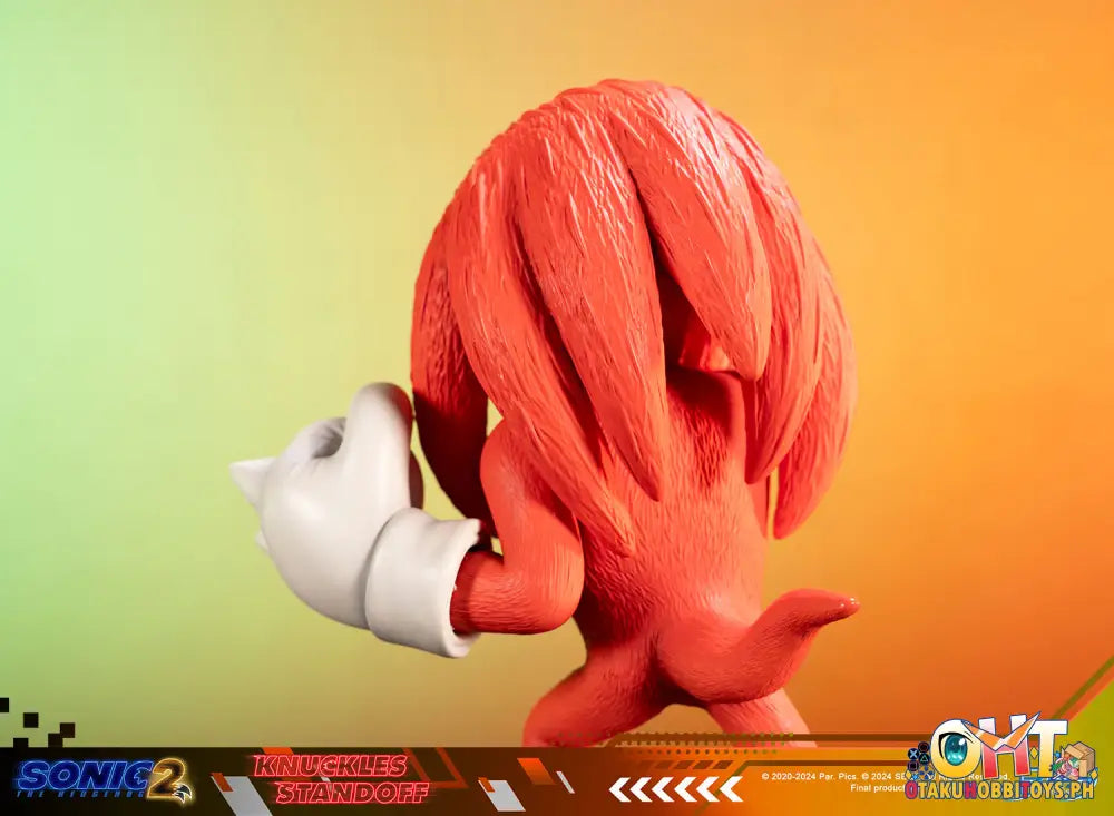 First4Figures Sonic The Hedgehog 2 - Knuckles Standoff Scale Figure