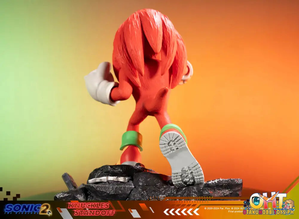 First4Figures Sonic The Hedgehog 2 - Knuckles Standoff Scale Figure