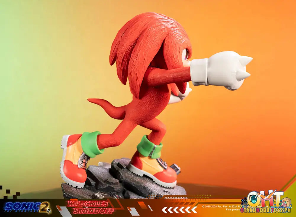 First4Figures Sonic The Hedgehog 2 - Knuckles Standoff Scale Figure