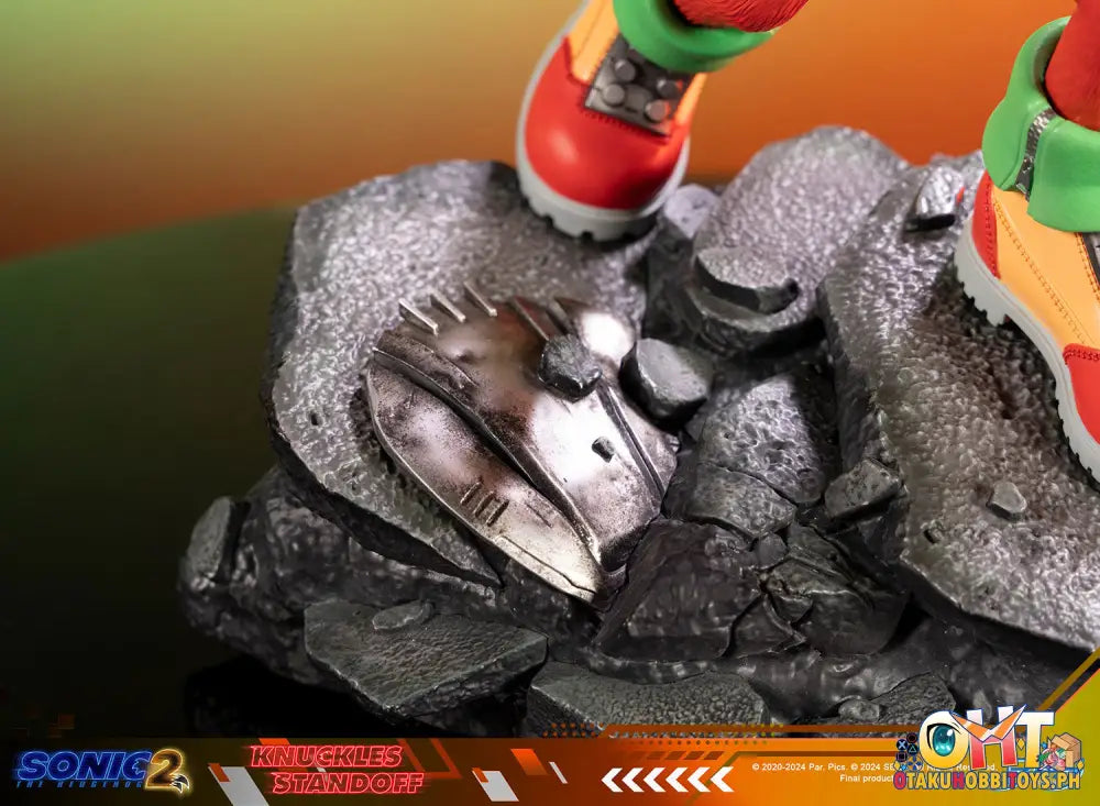First4Figures Sonic The Hedgehog 2 - Knuckles Standoff Scale Figure