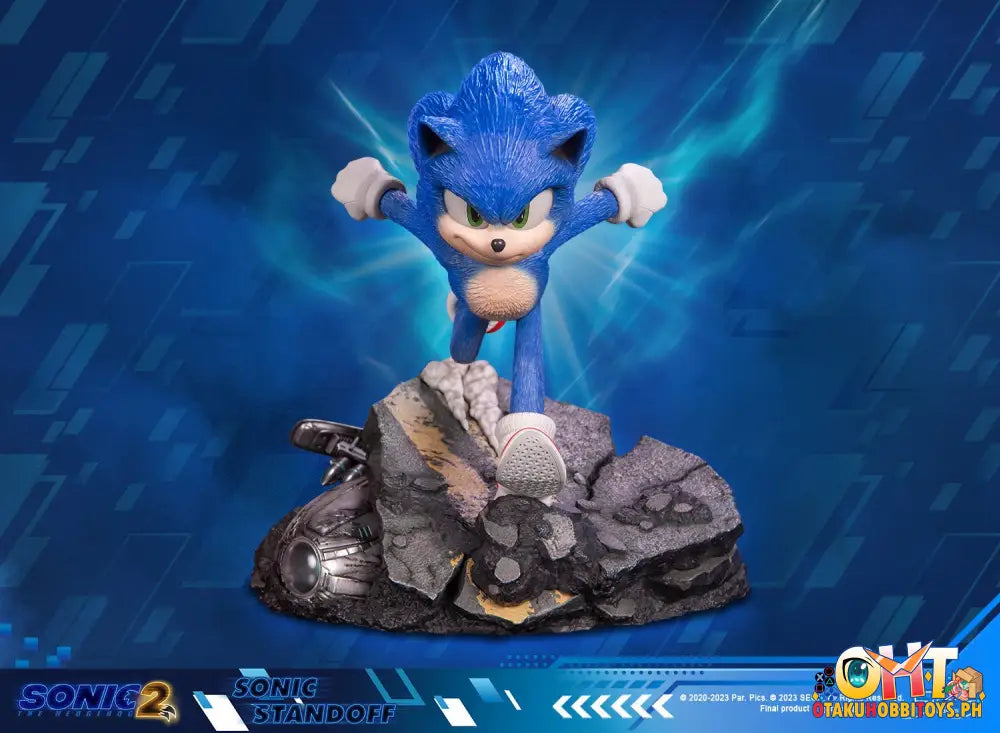 First4Figures Sonic The Hedgehog 2 - Sonic Standoff Scale Figure