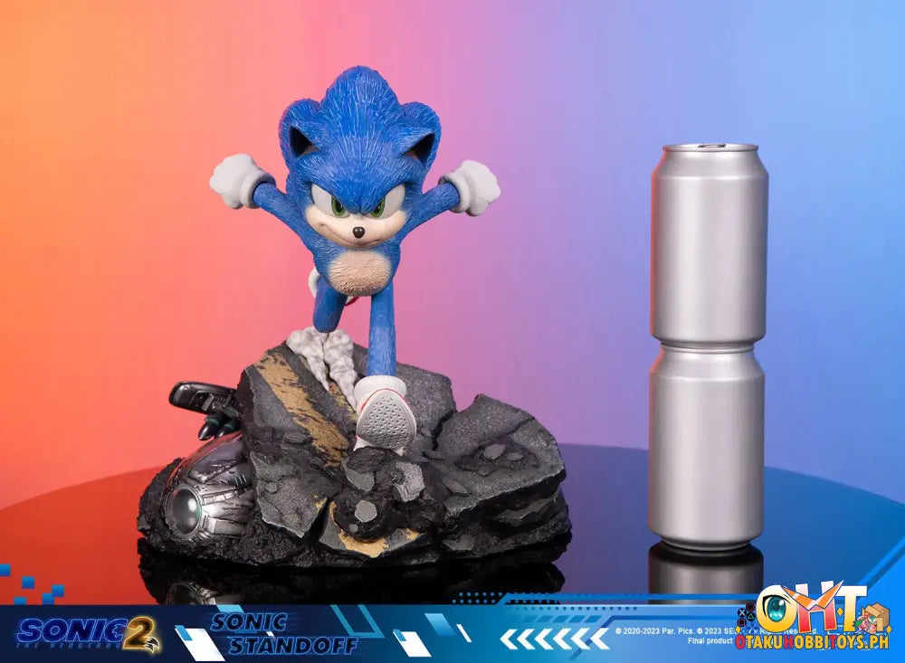 First4Figures Sonic The Hedgehog 2 - Sonic Standoff Scale Figure