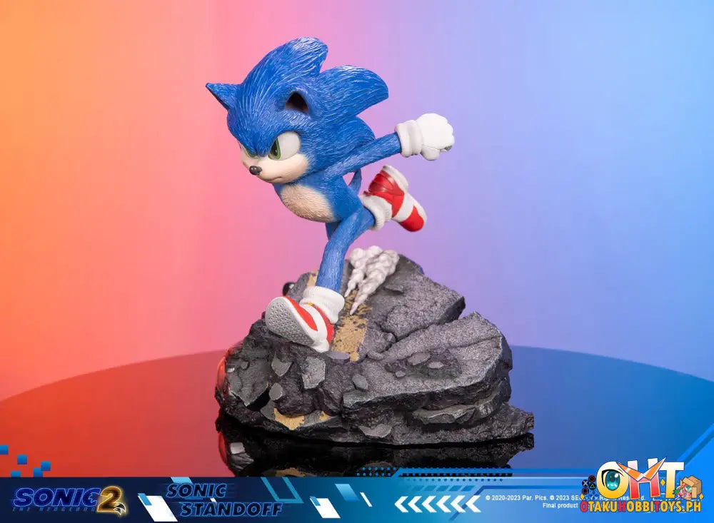 First4Figures Sonic The Hedgehog 2 - Sonic Standoff Scale Figure